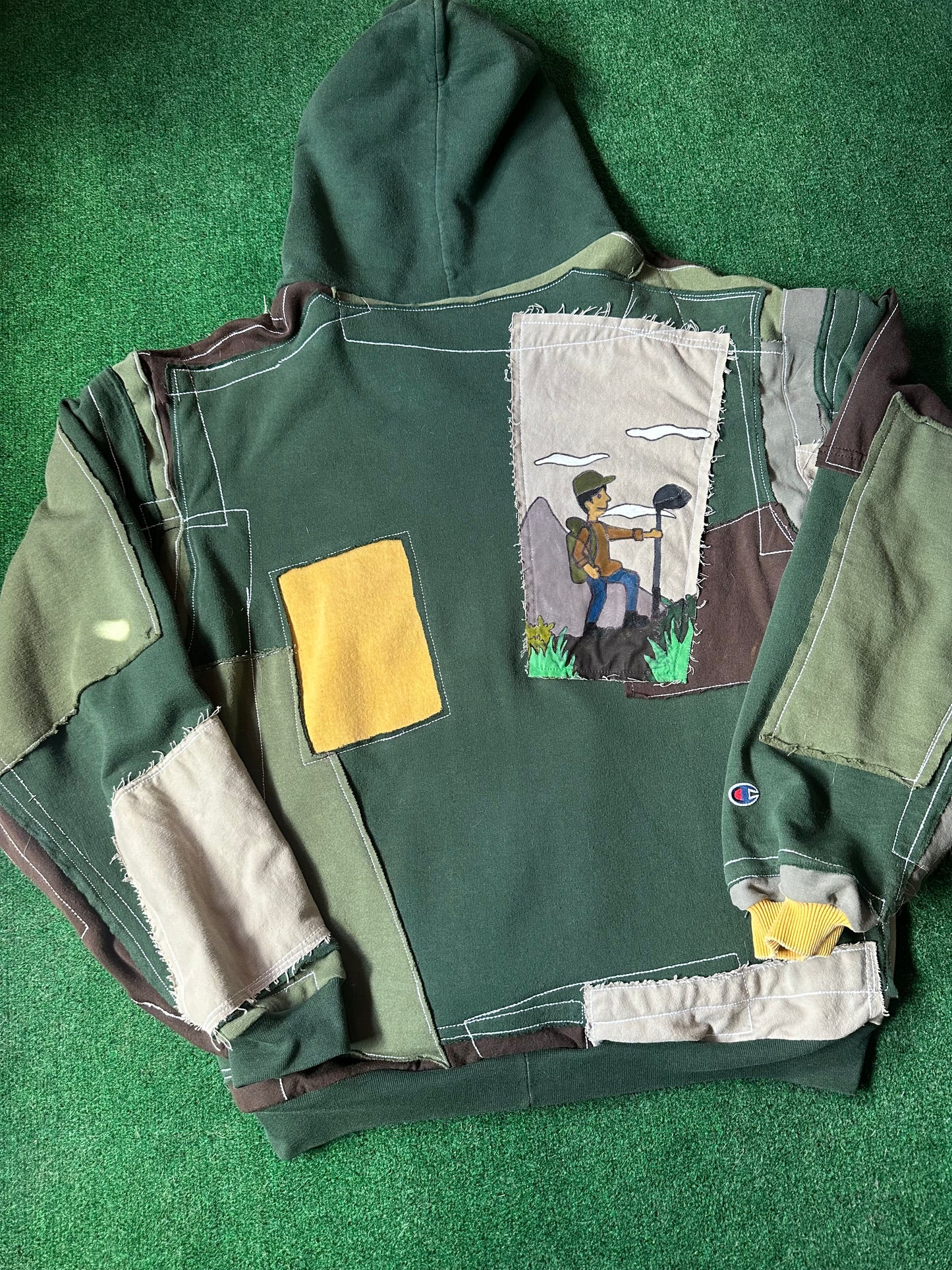 Vintage “Mountain Range” Hoodie