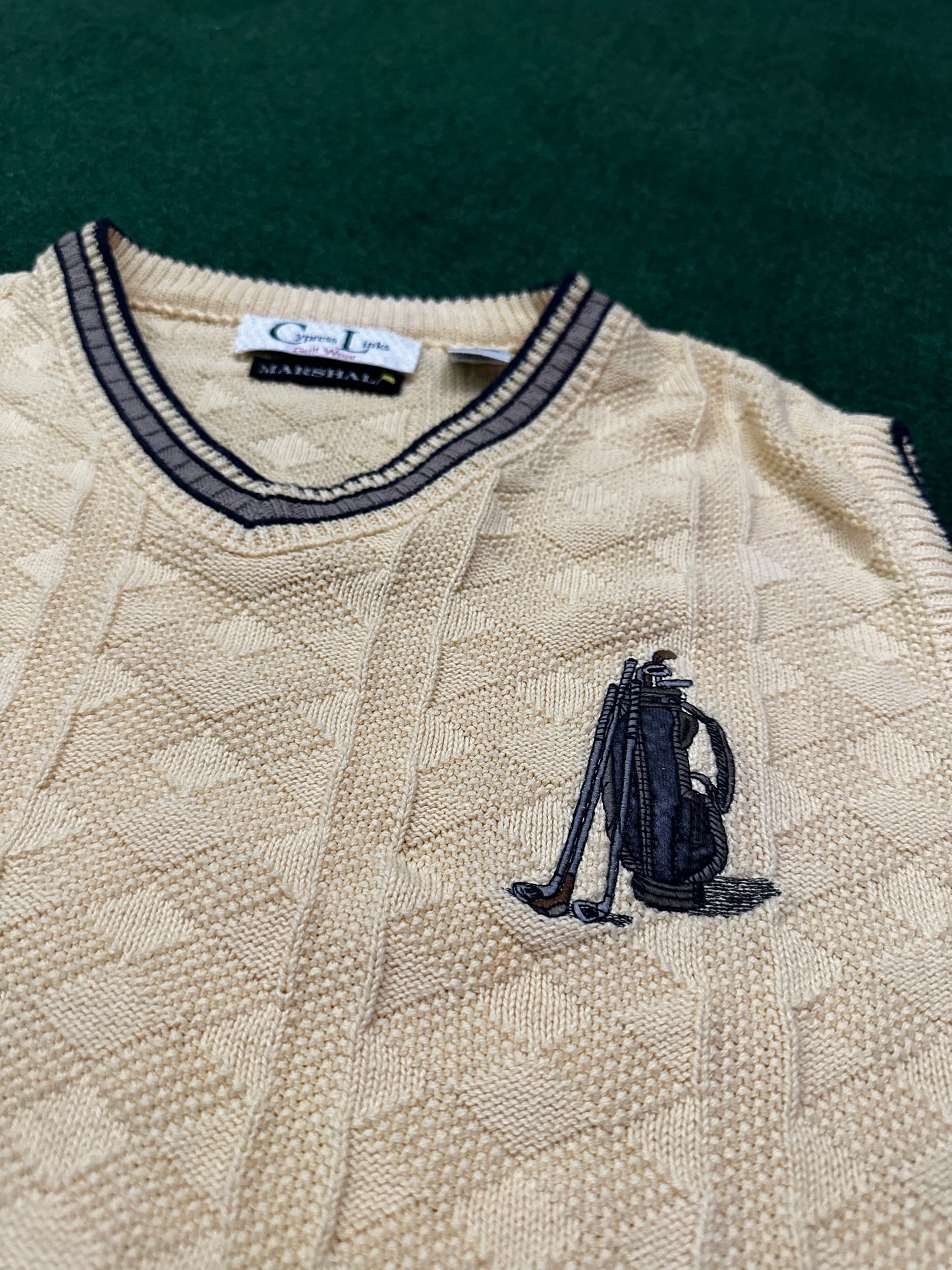 Vintage Cypress Links Sweater Vest