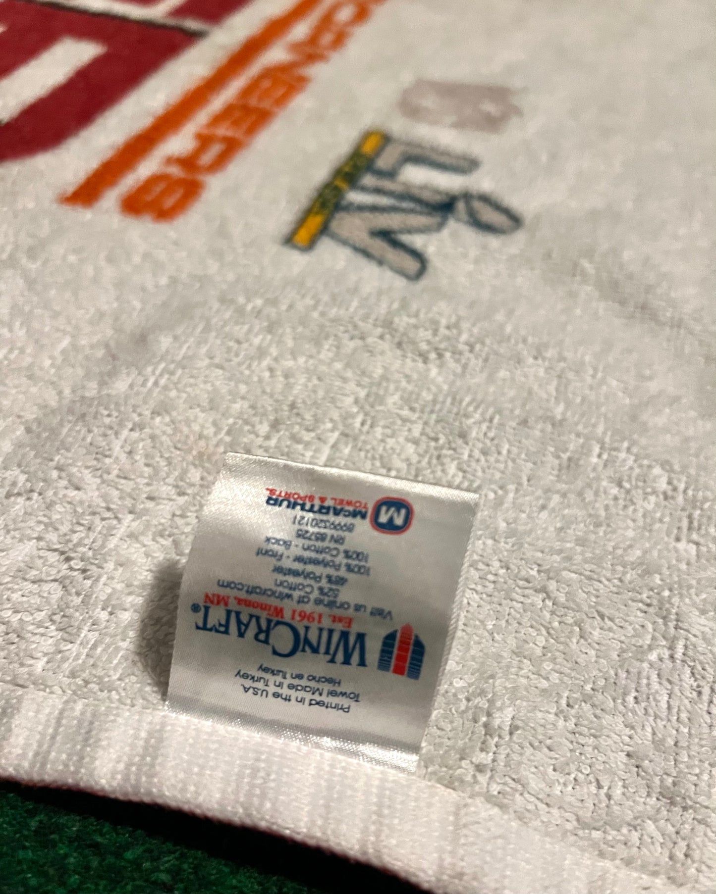 Buccaneers Super Bowl Sideline Towel