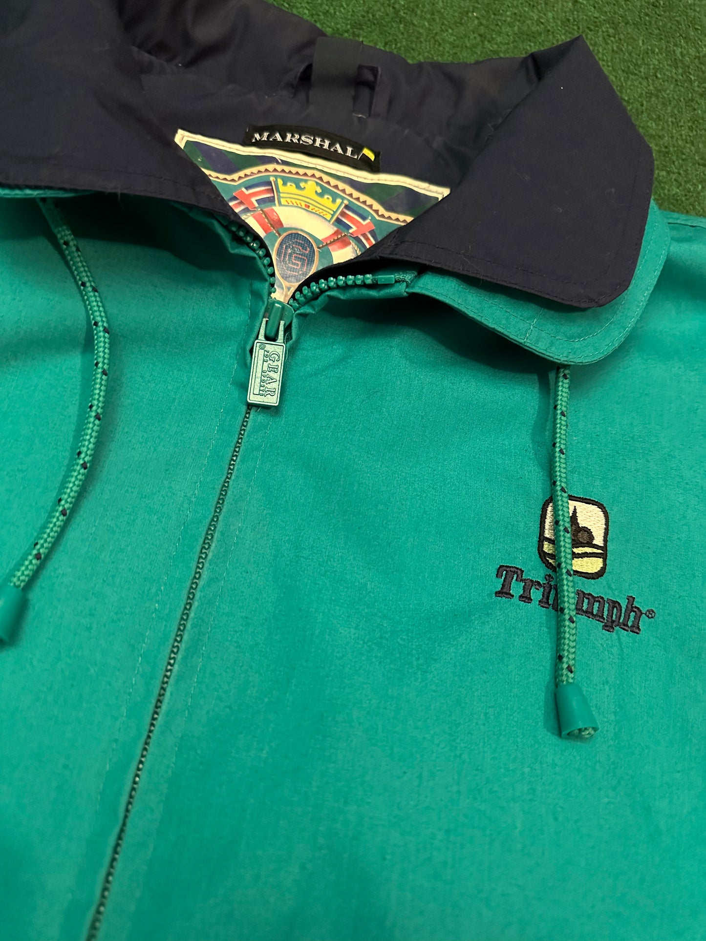 Vintage Triumph Full Zip Parka