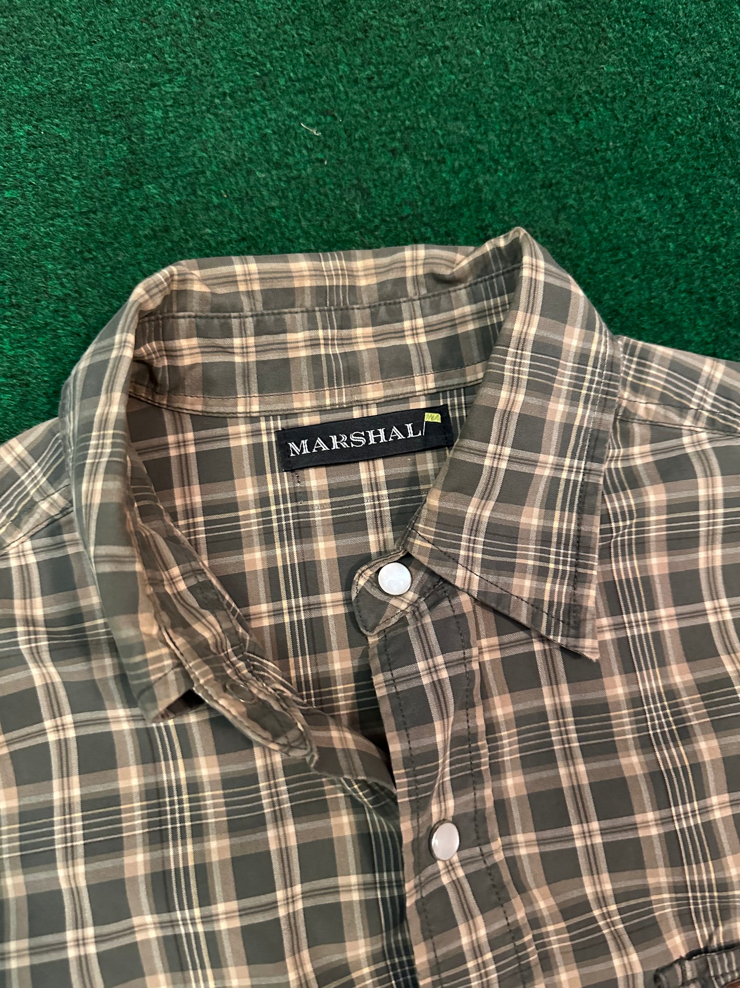 Carhartt Green Plaid Flannel
