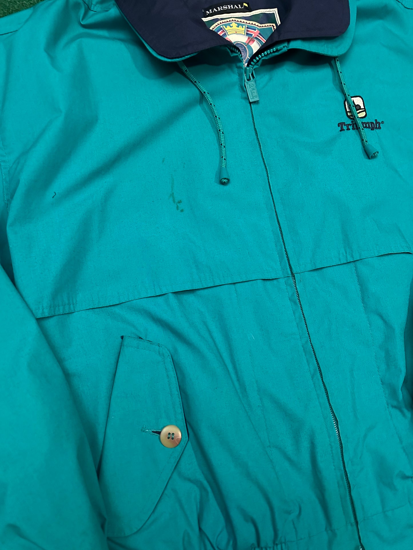 Vintage Triumph Full Zip Parka