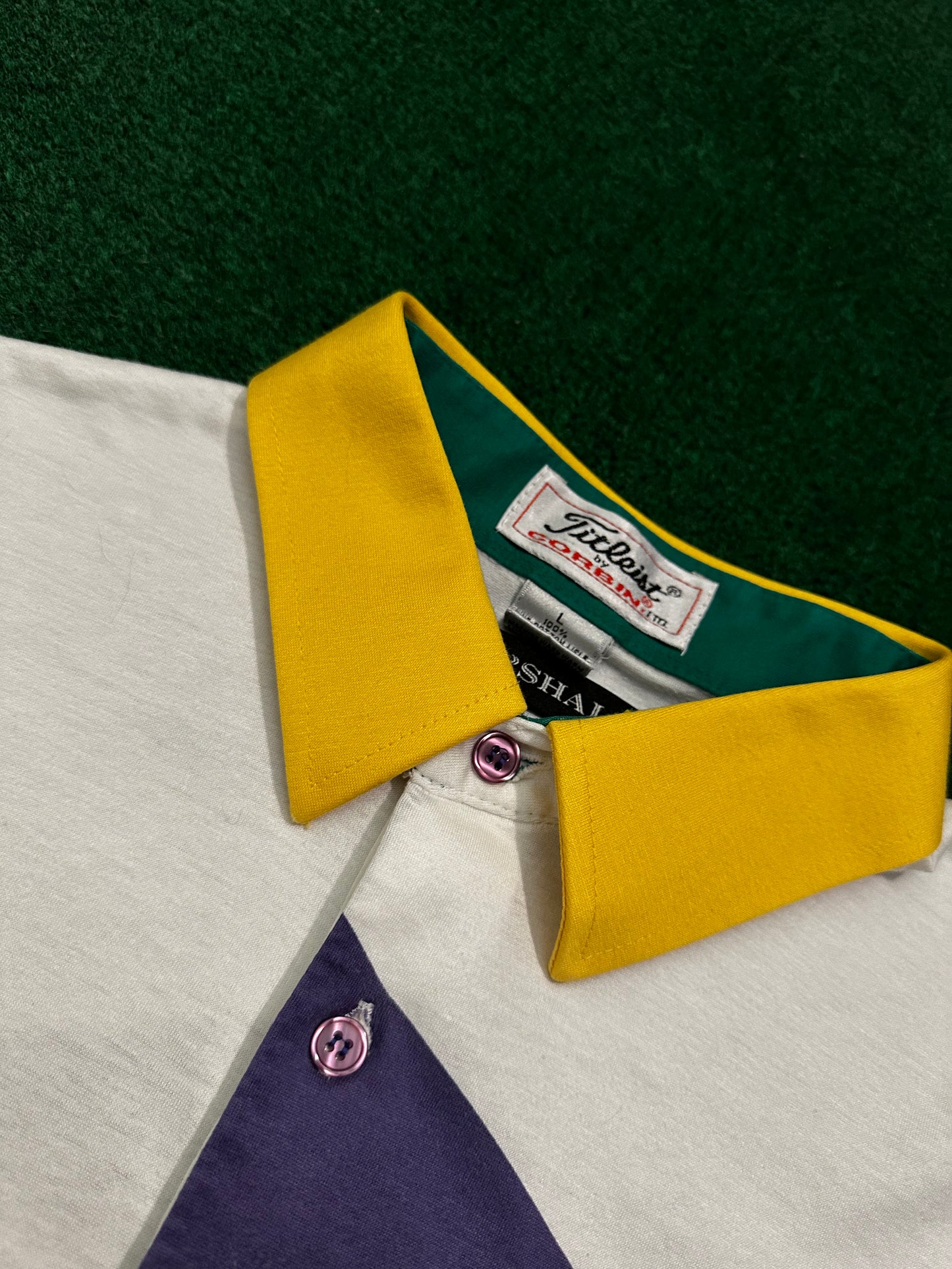 Vintage Titleist Geometic Polo