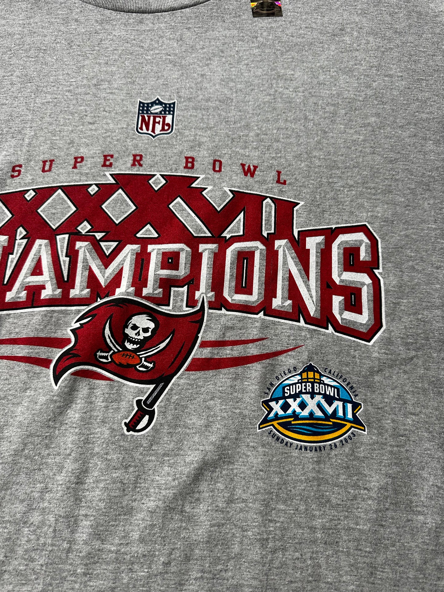 2003 Buccaneers Super Bowl Tee