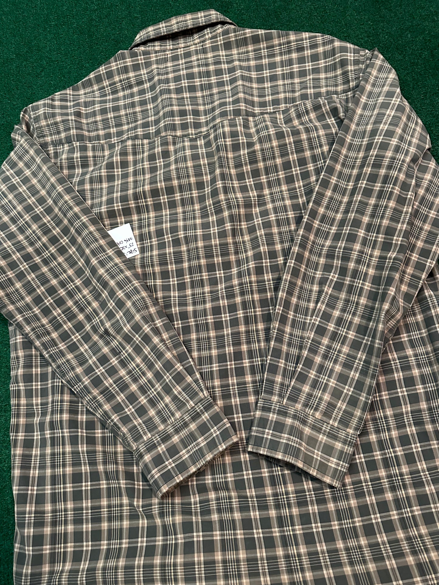 Carhartt Green Plaid Flannel