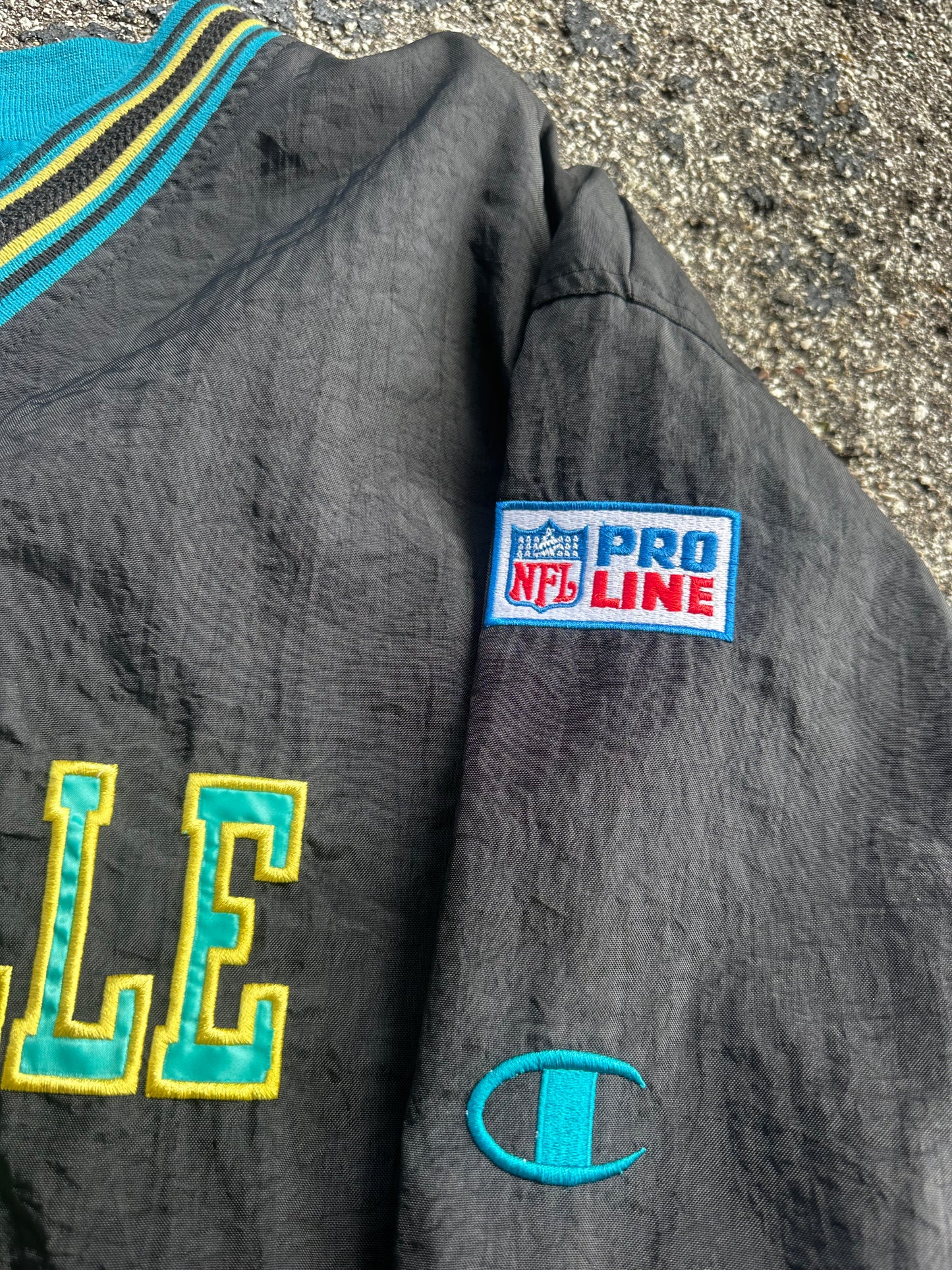 Vintage Pro Line Jaguars Windbreaker