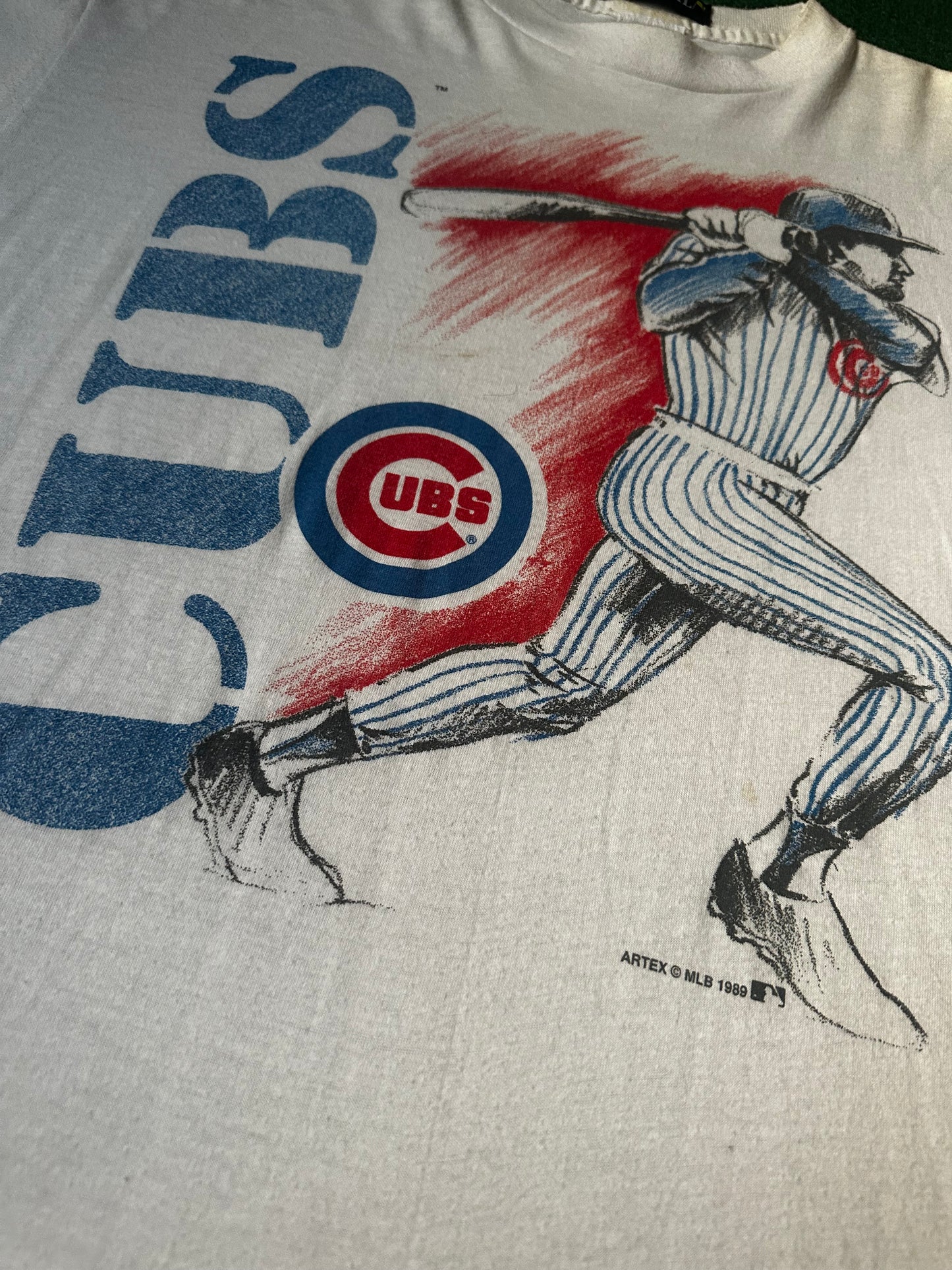 1989 Sketch Art Cubs Tee