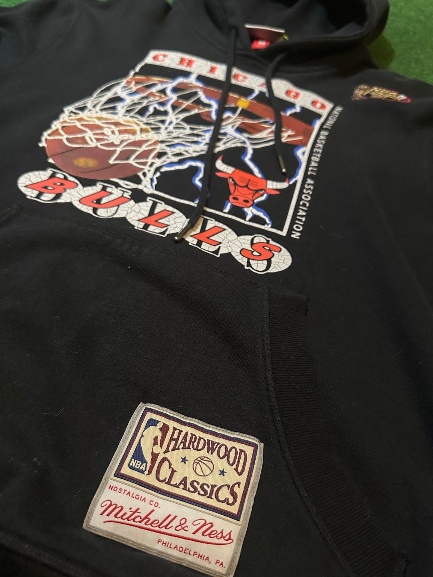 Vintage Mitchell&Ness Bulls Finals Hoodie