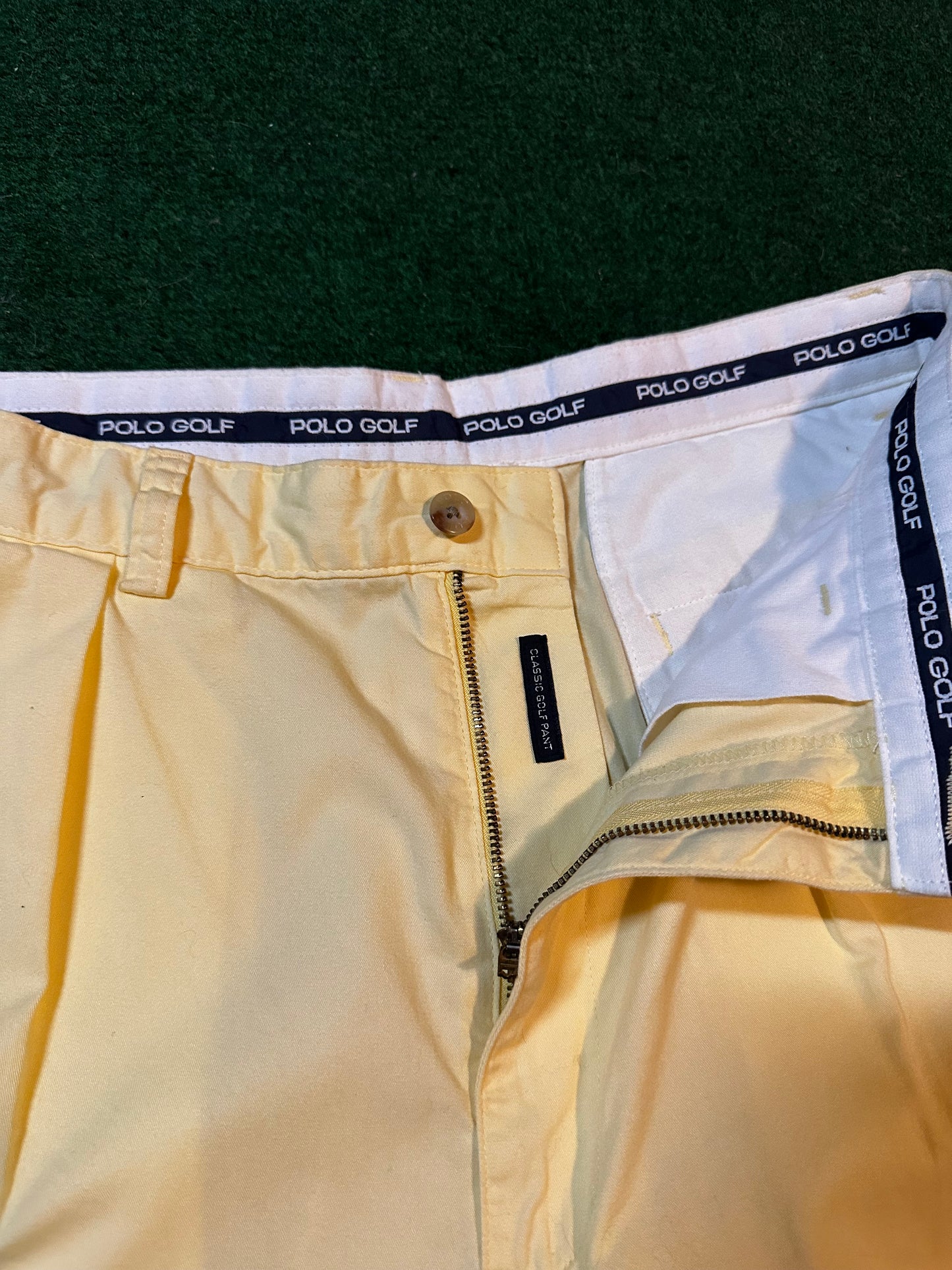 Vintage Polo Golf Pleated Trouser