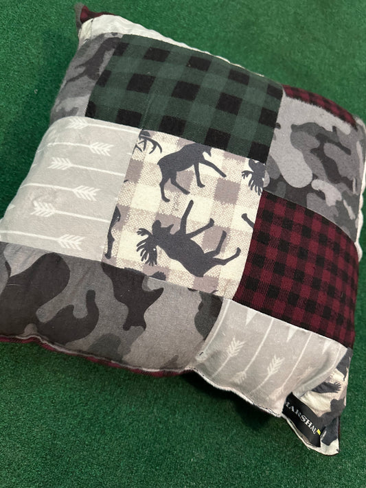 “Rustic Puzzle” Pillow