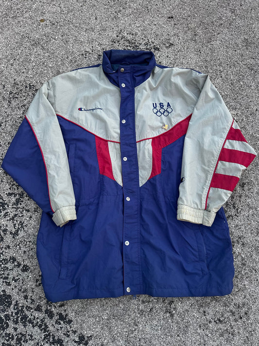 1994 Champion USA Winter Olympic Windbreaker