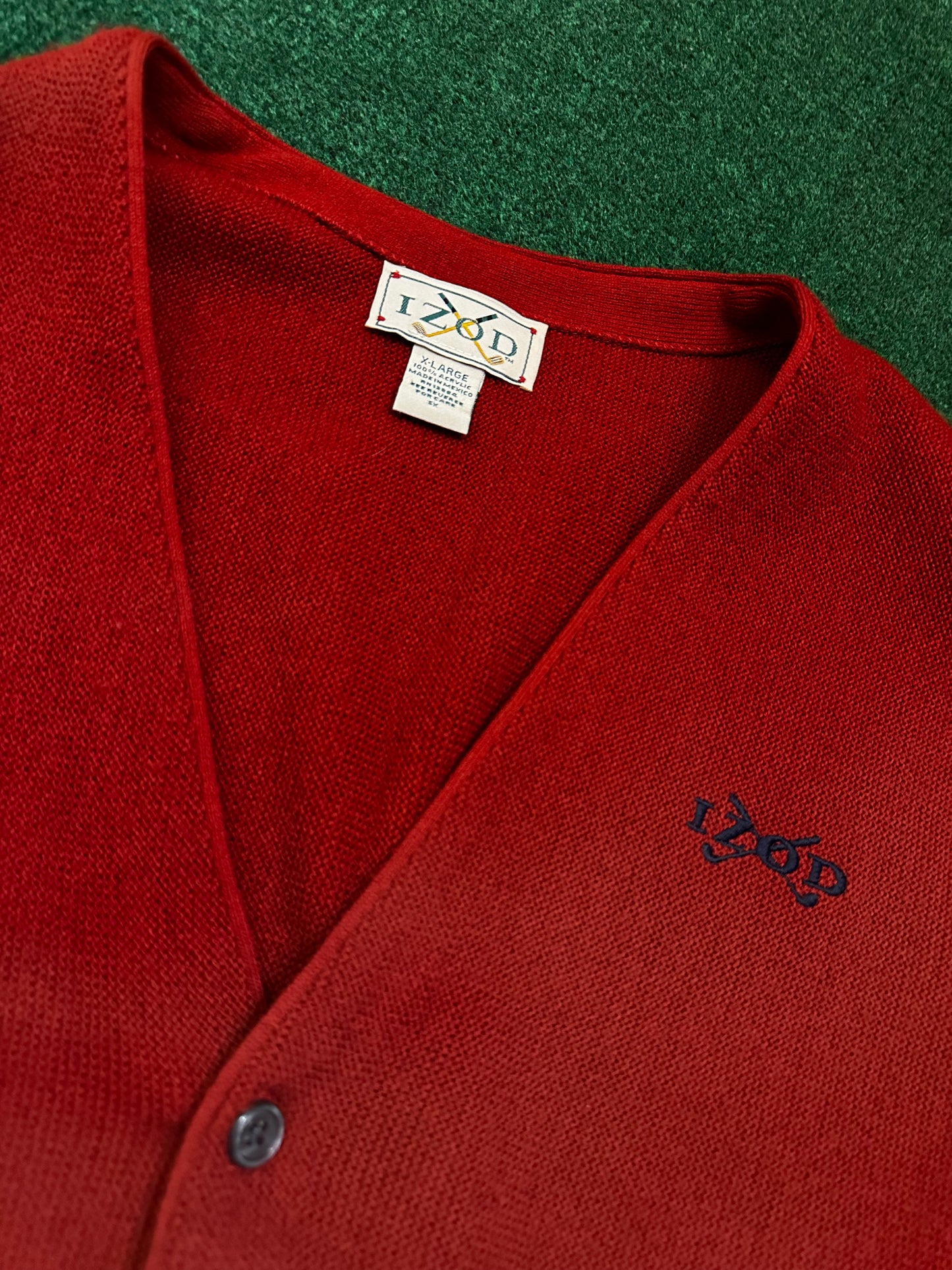 Vintage Izod Cardigan