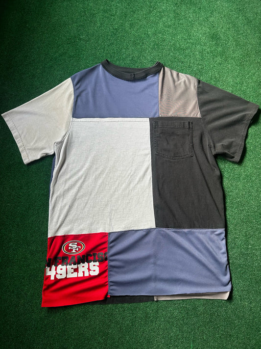 “San Fran Quilt” Oversized Tee