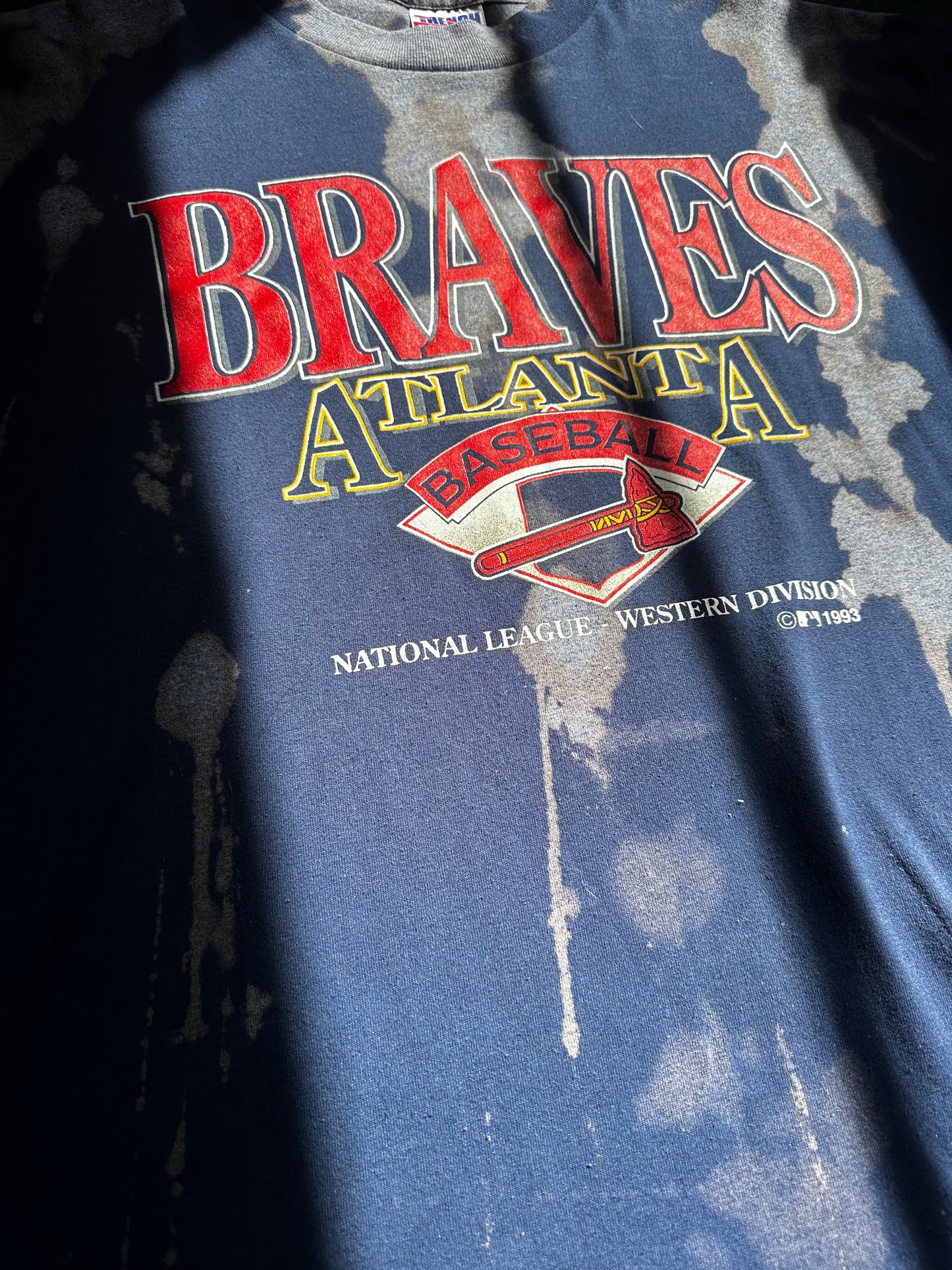 1993 Braves “Drip” Tee