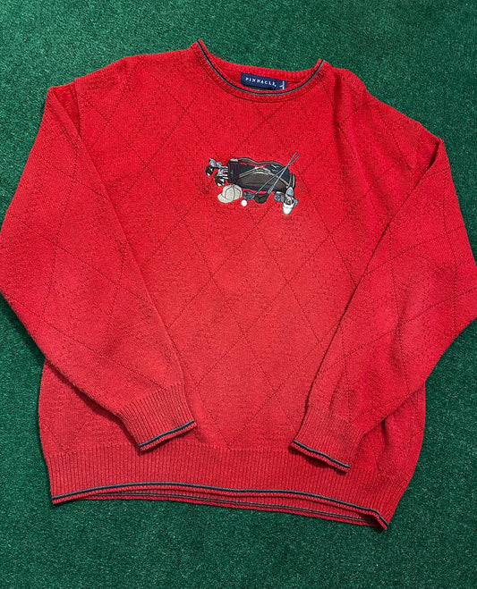 Vintage Pinnacle Knit Pullover