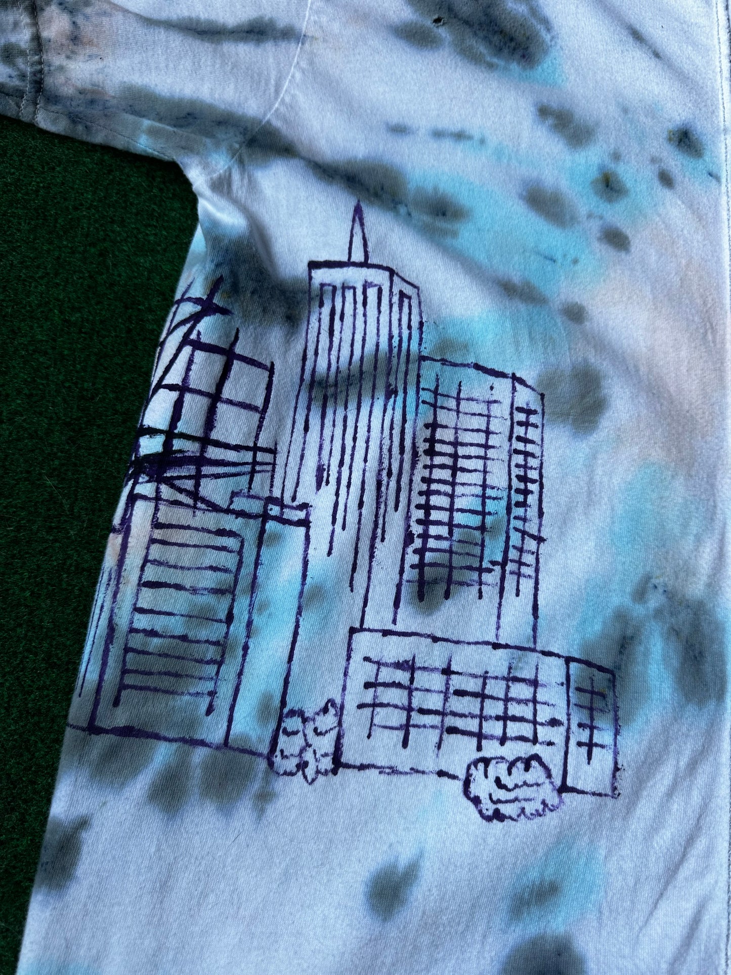 Two Tone “Cityscape” Tee