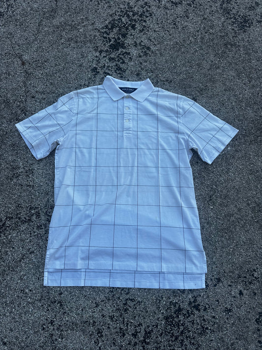 Vintage Polo Golf Checkered Polo