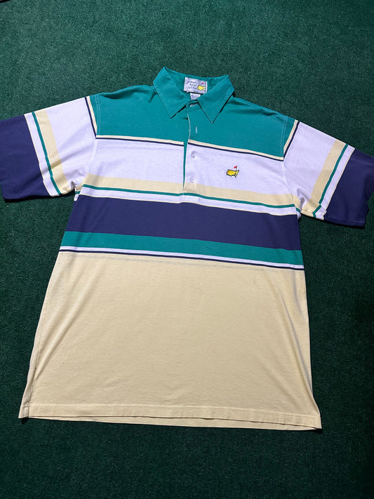 Vintage Slazenger Masters Colorblock Polo
