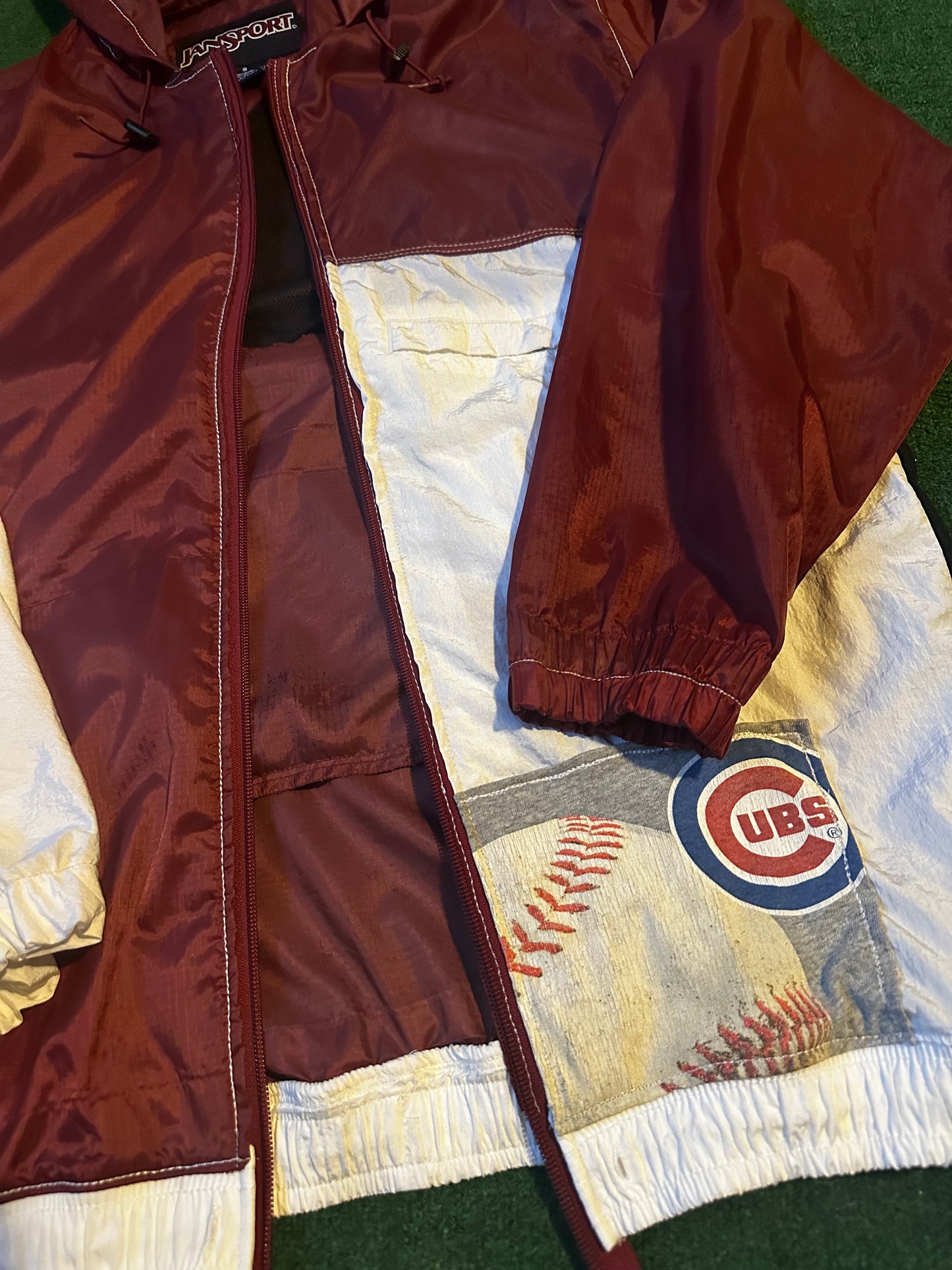 Vintage “Deconstructed” Cubs Windbreaker
