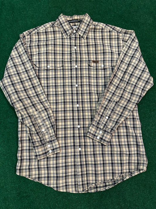 Carhartt Blue Plaid Flannel