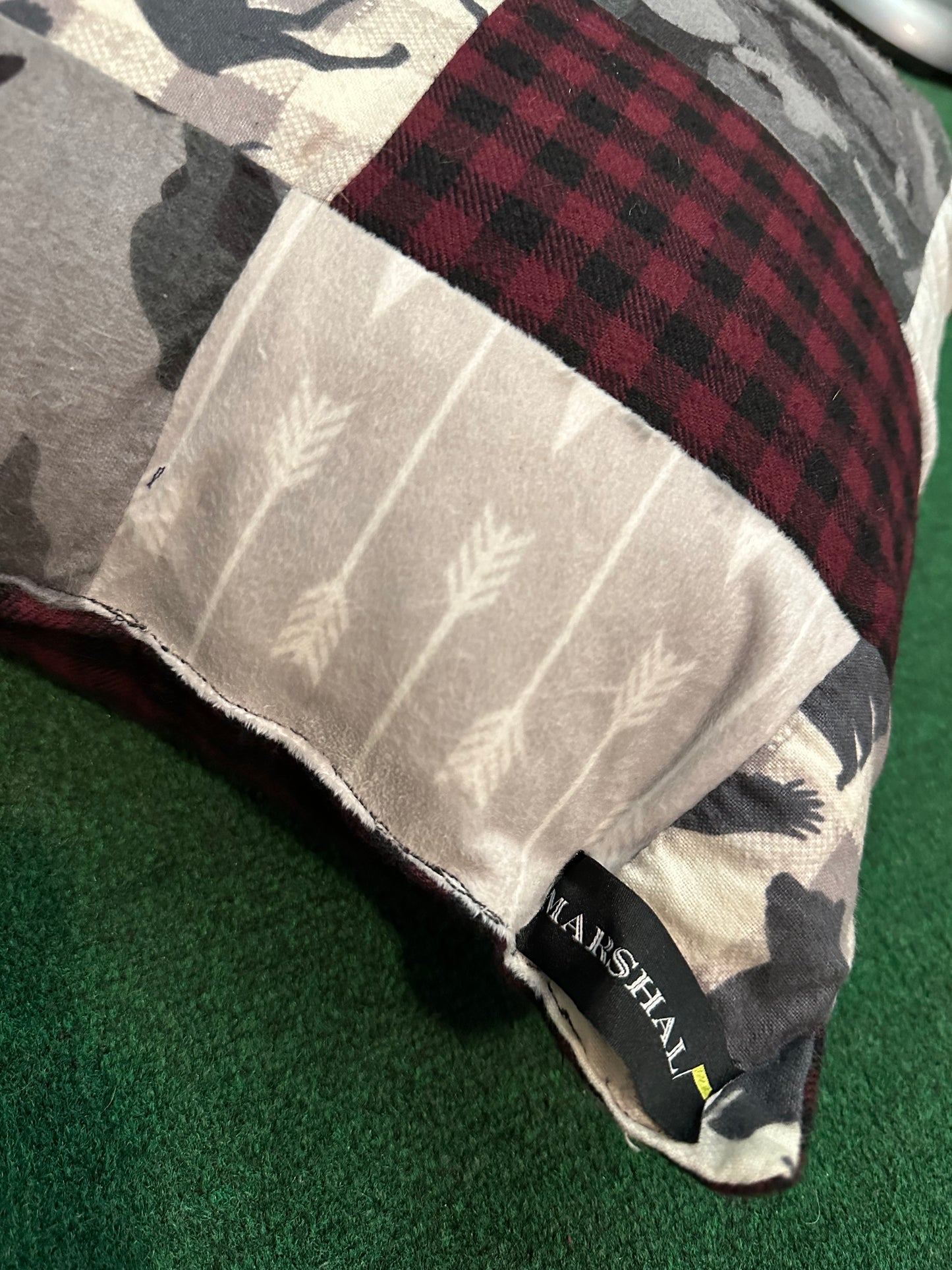 “Rustic Puzzle” Pillow
