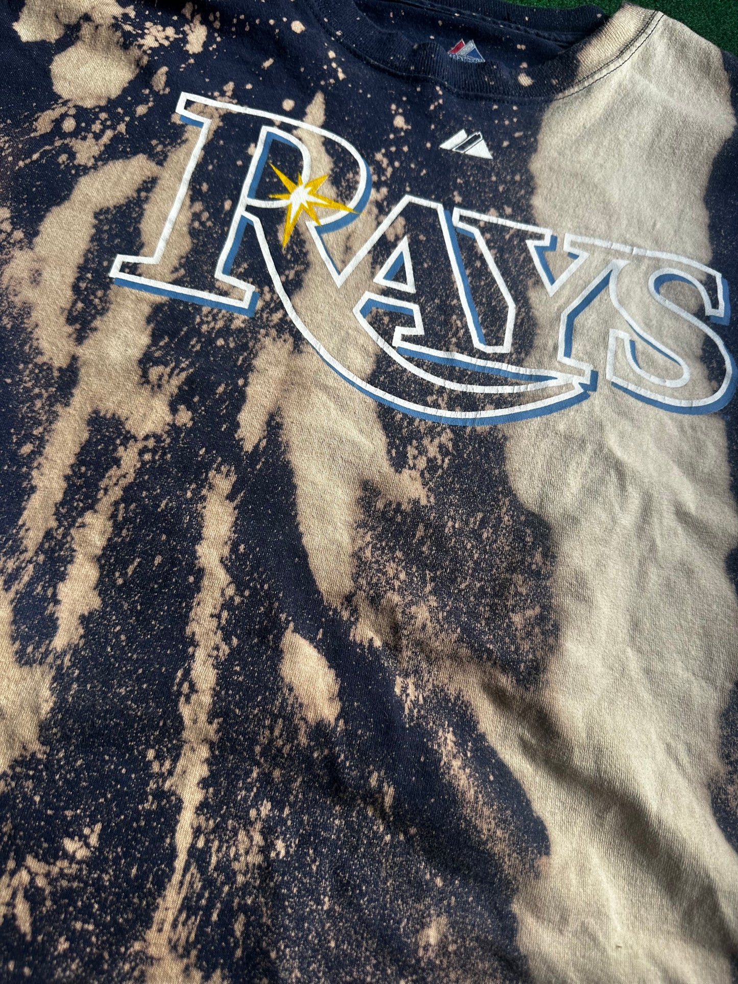 2008 Rays Bleached “Drip” Tee