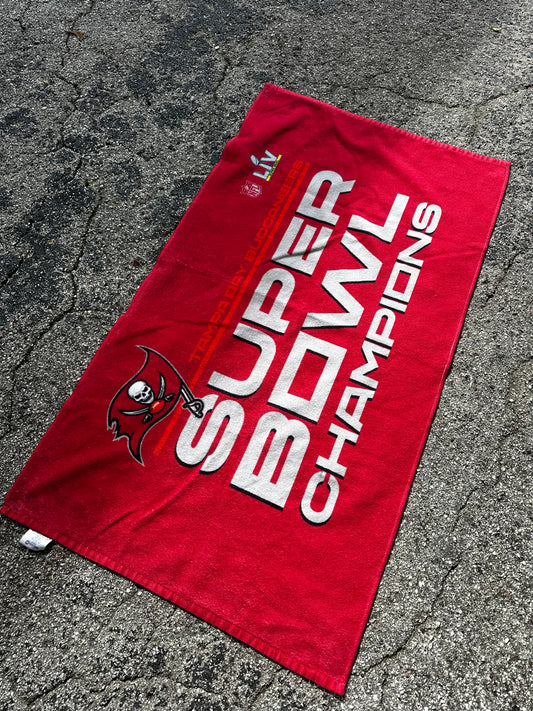 Buccaneers Super Bowl Sideline Towel