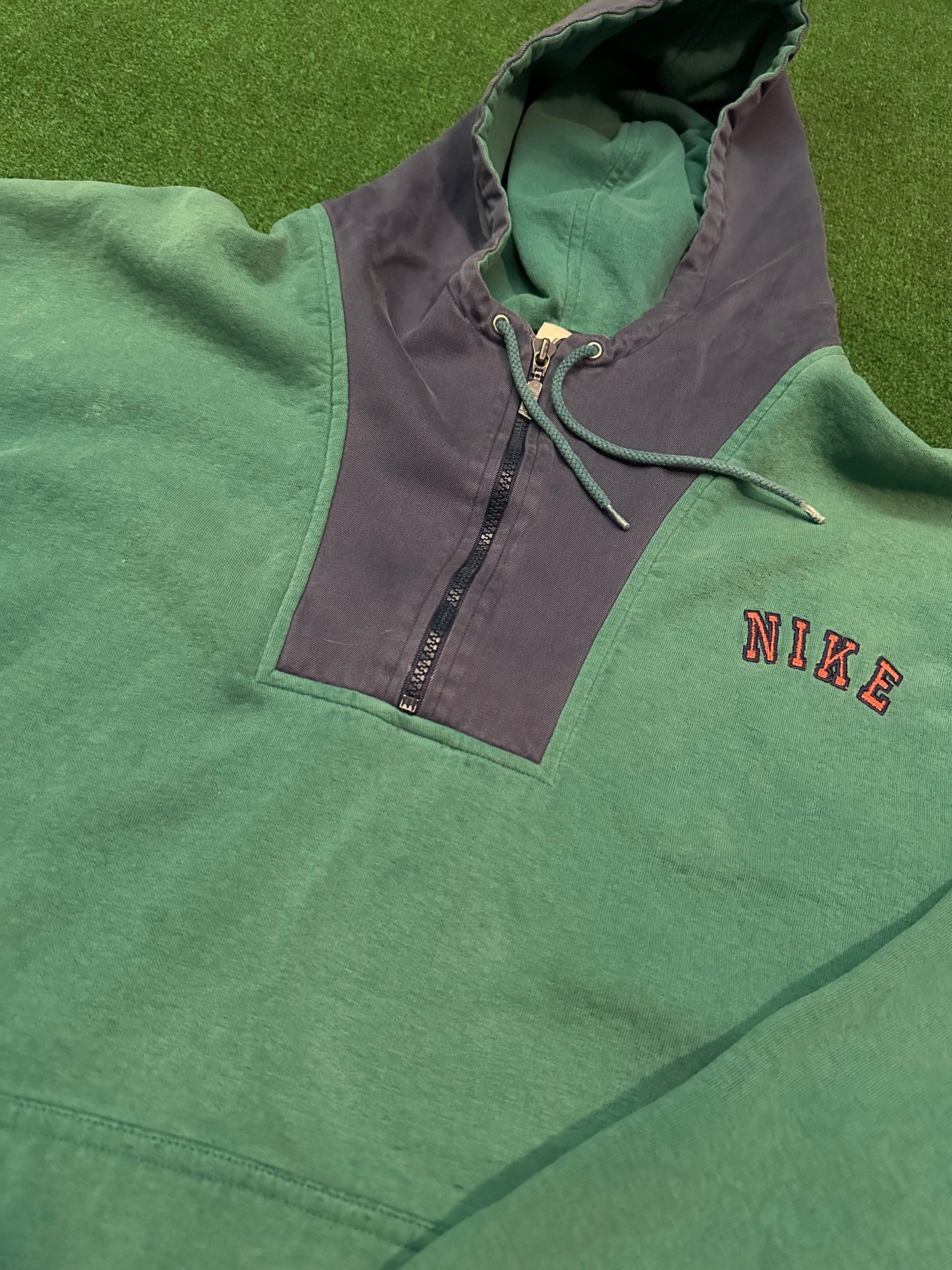Vintage Nike Quarter Zip Hoodie