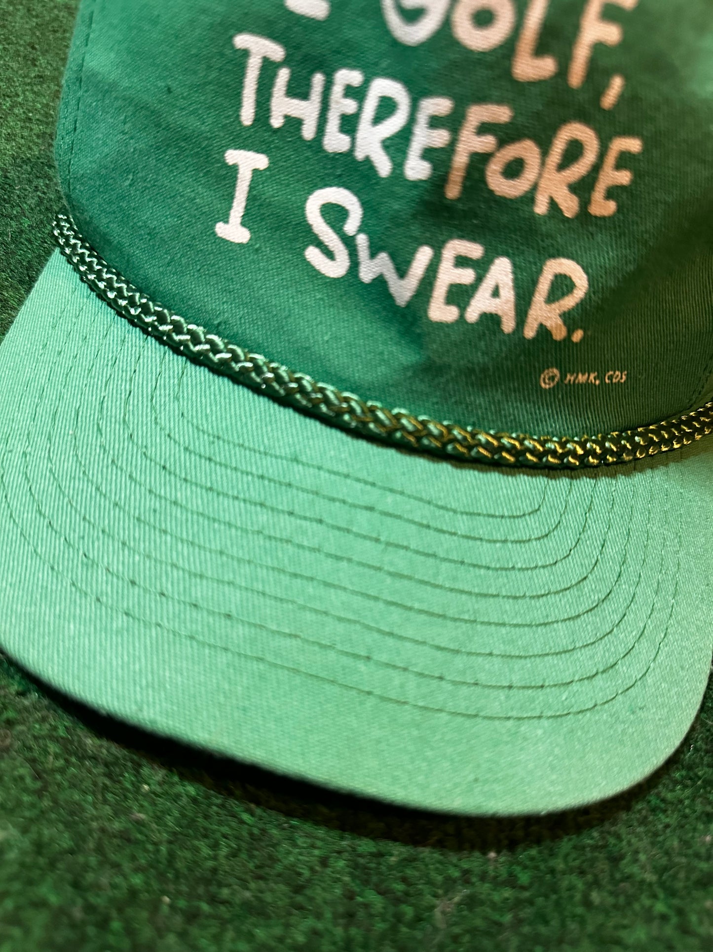 Vintage Golf & Swear Snapback