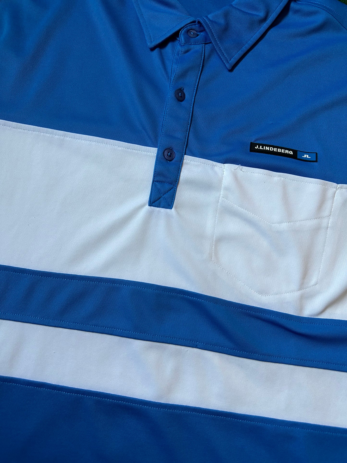 J. Lindeberg Stripe Polo
