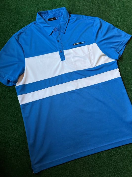 J. Lindeberg Stripe Polo