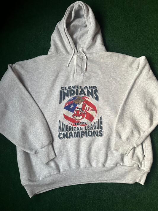 1995 Indians Starter Hoodie