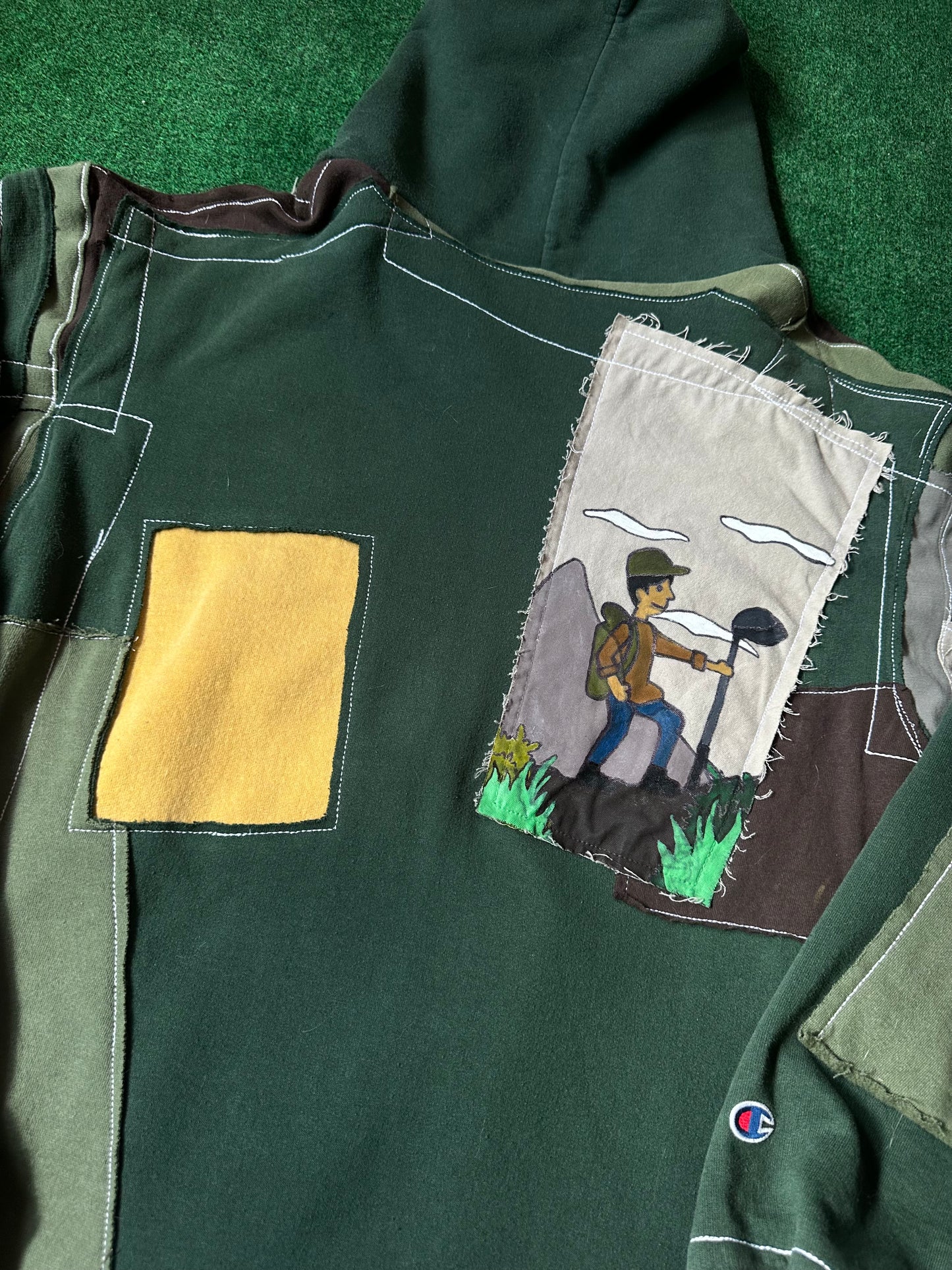 Vintage “Mountain Range” Hoodie
