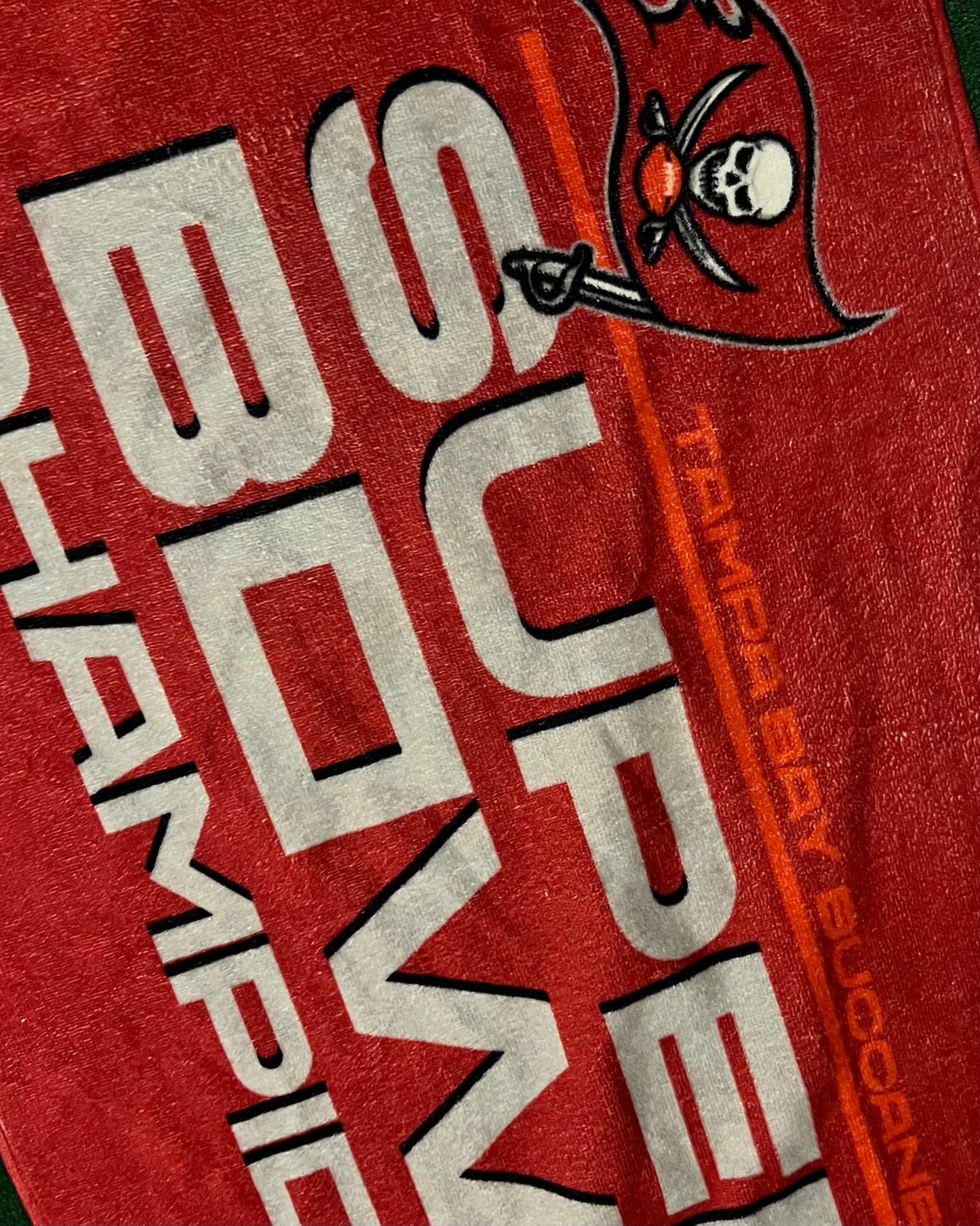 Buccaneers Super Bowl Sideline Towel