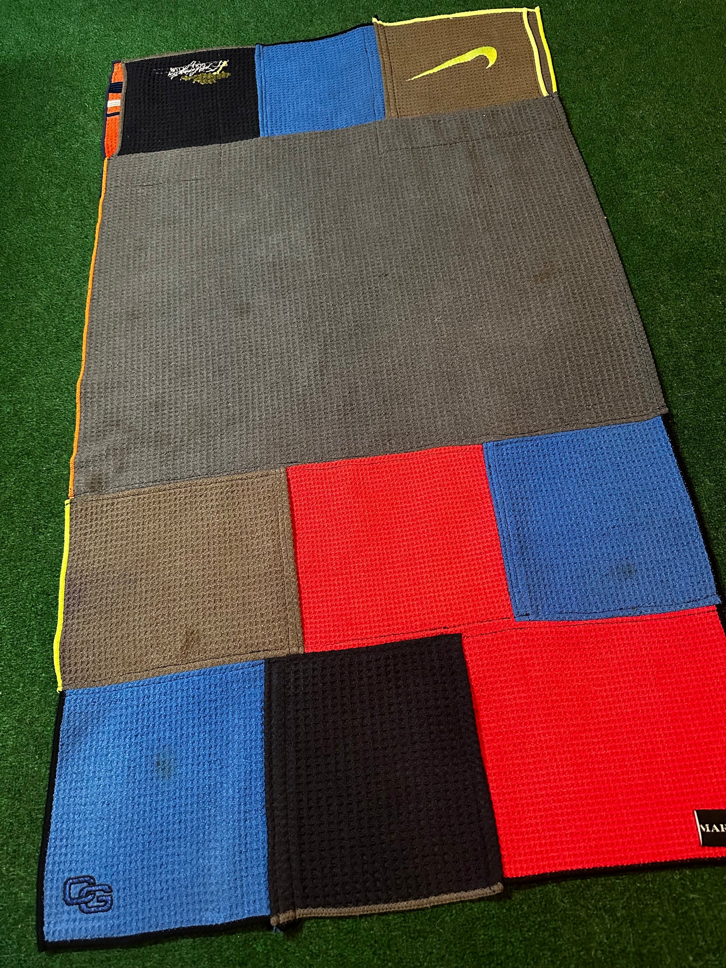 “Lost & Found” Patchwork Towel