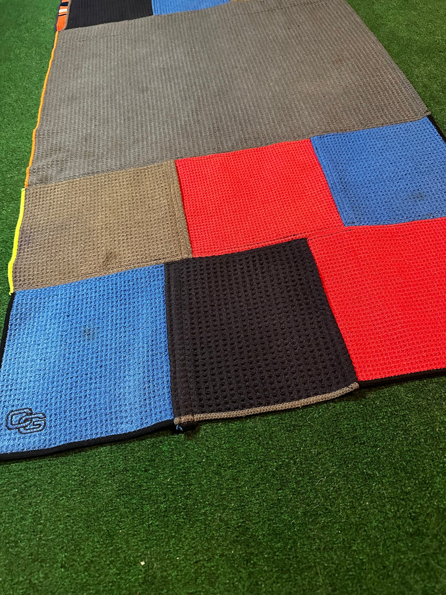 “Lost & Found” Patchwork Towel