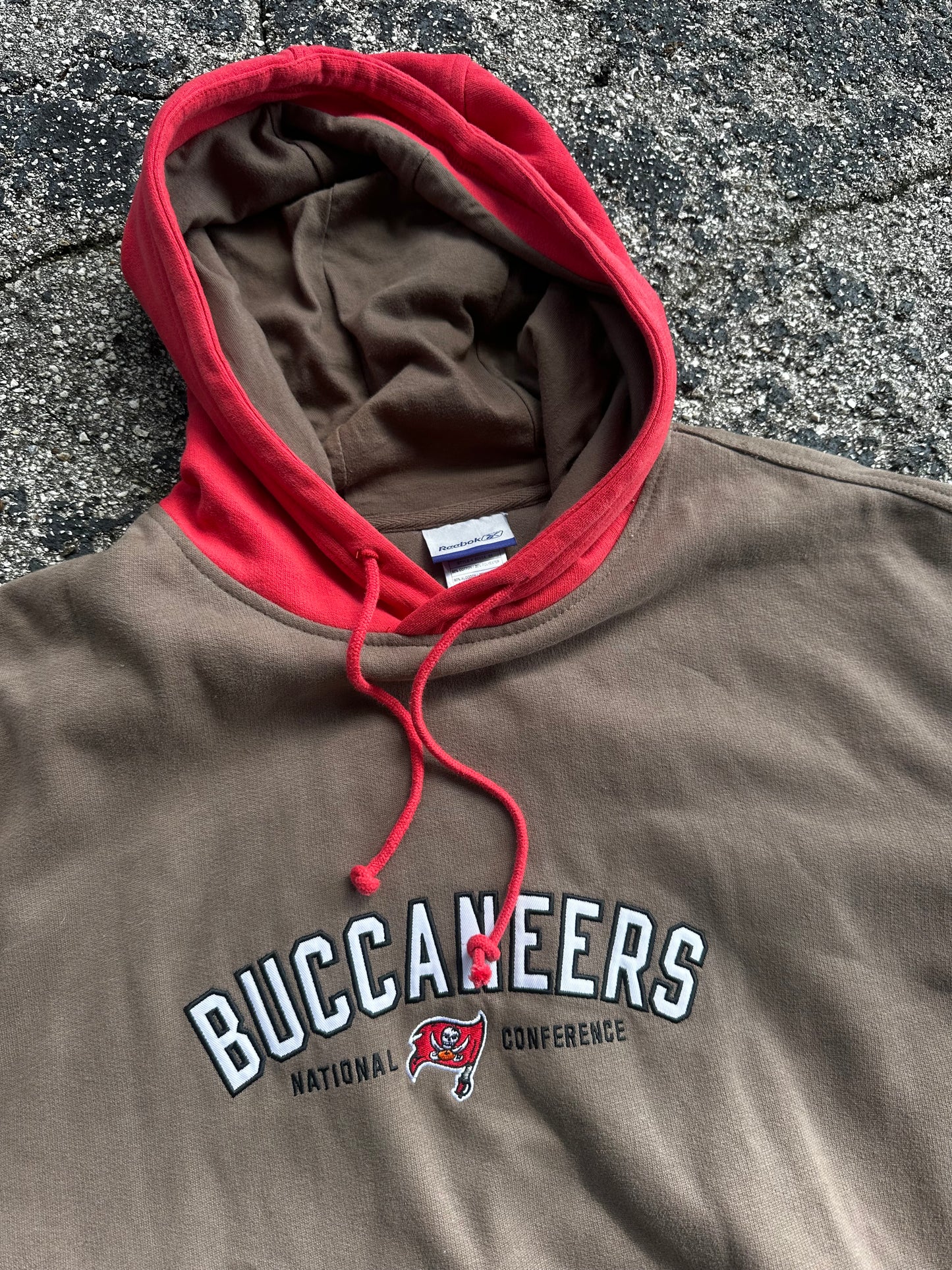 Y2K Reebok Buccaneers Hoodie
