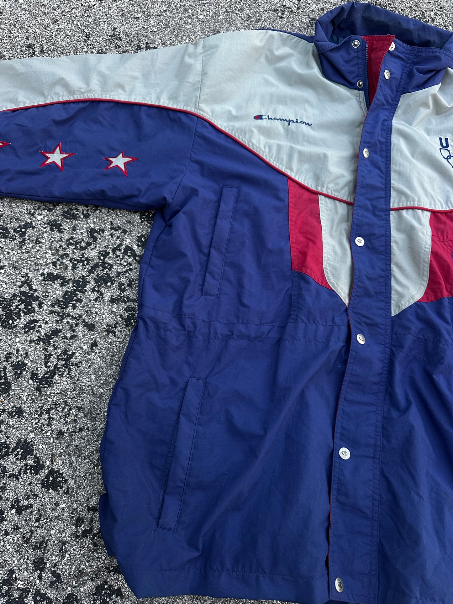 1994 Champion USA Winter Olympic Windbreaker